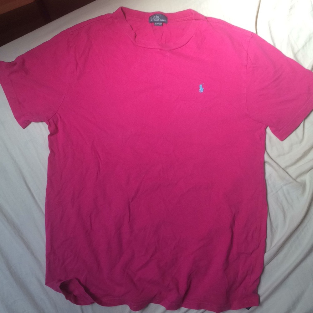 Polo Ralph Lauren pink shirt